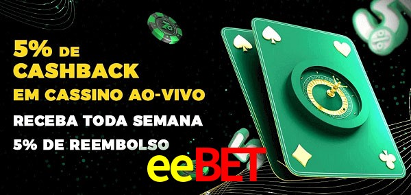 Promoções do cassino ao Vivo eebet